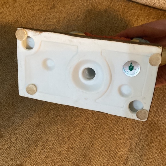 2‎ Partylite Ceramic Porcelain Carousel Horse Candle Stick Holder 6.5" Tall - Picture 6 of 6